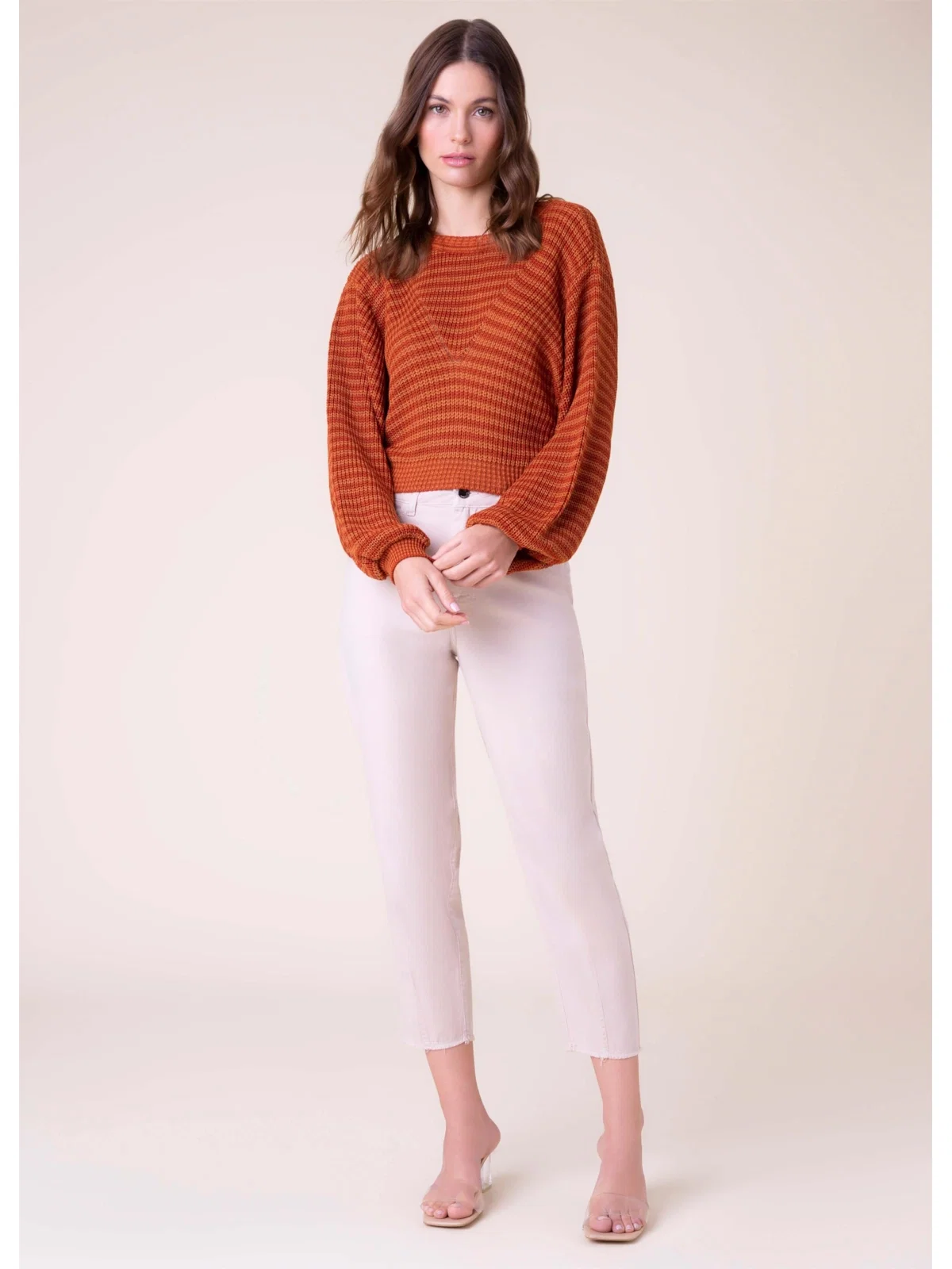 Calça Color Soft Mom Caqui — imagem 1