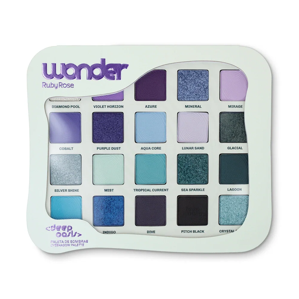 Paleta de Sombras Ruby Rose Wonder Deep Oasis