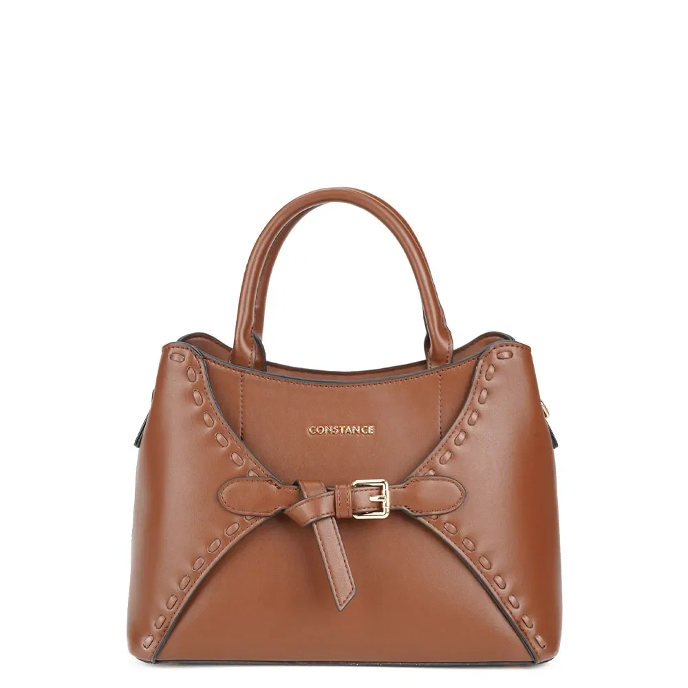 Bolsa Tote Nó Fivela Marrom — imagem 1