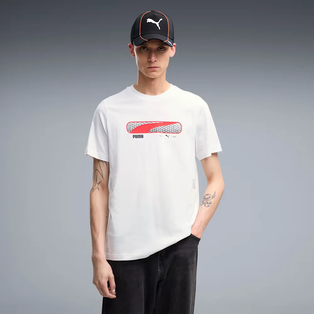 Camiseta Puma Sport Logo Play Tee Masculino