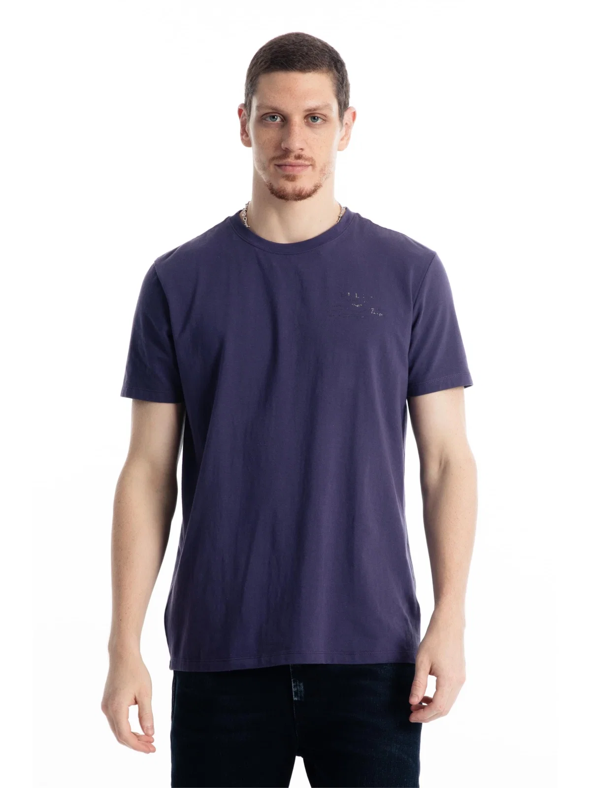 T-Shirt Slim Made To Last Old Purple — imagem 1