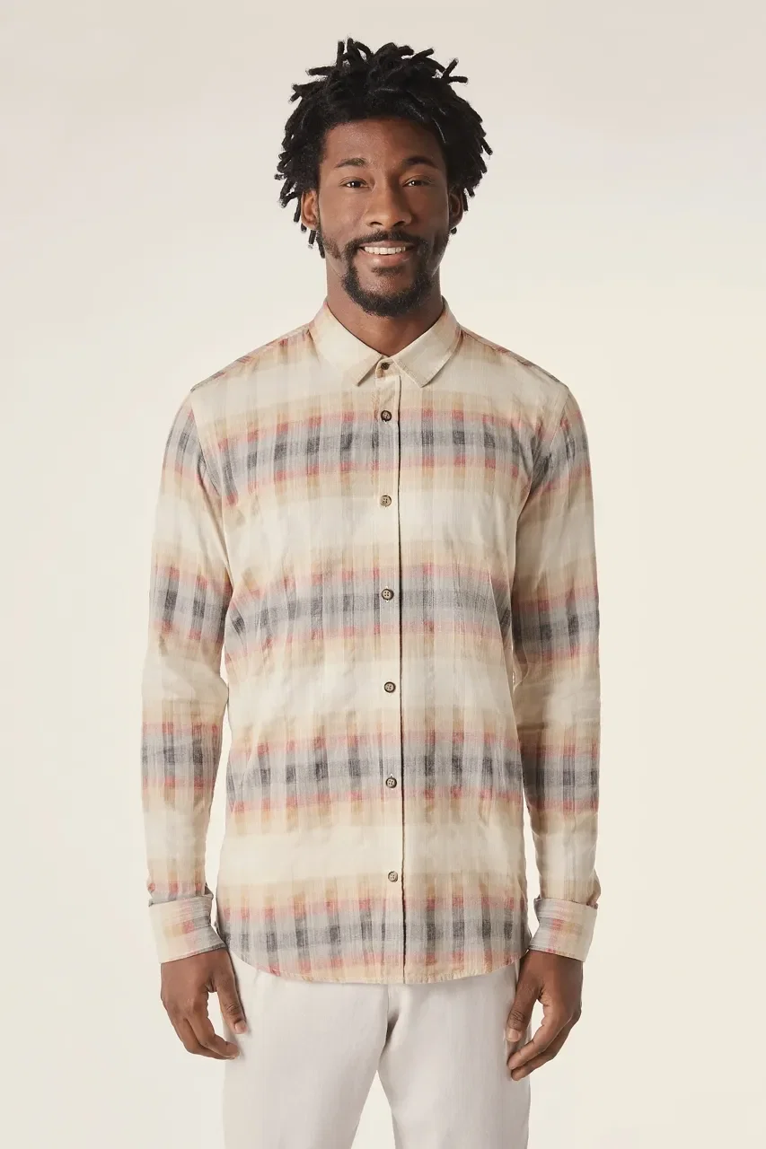 Camisa Pf Ml Ft Listra Degrade