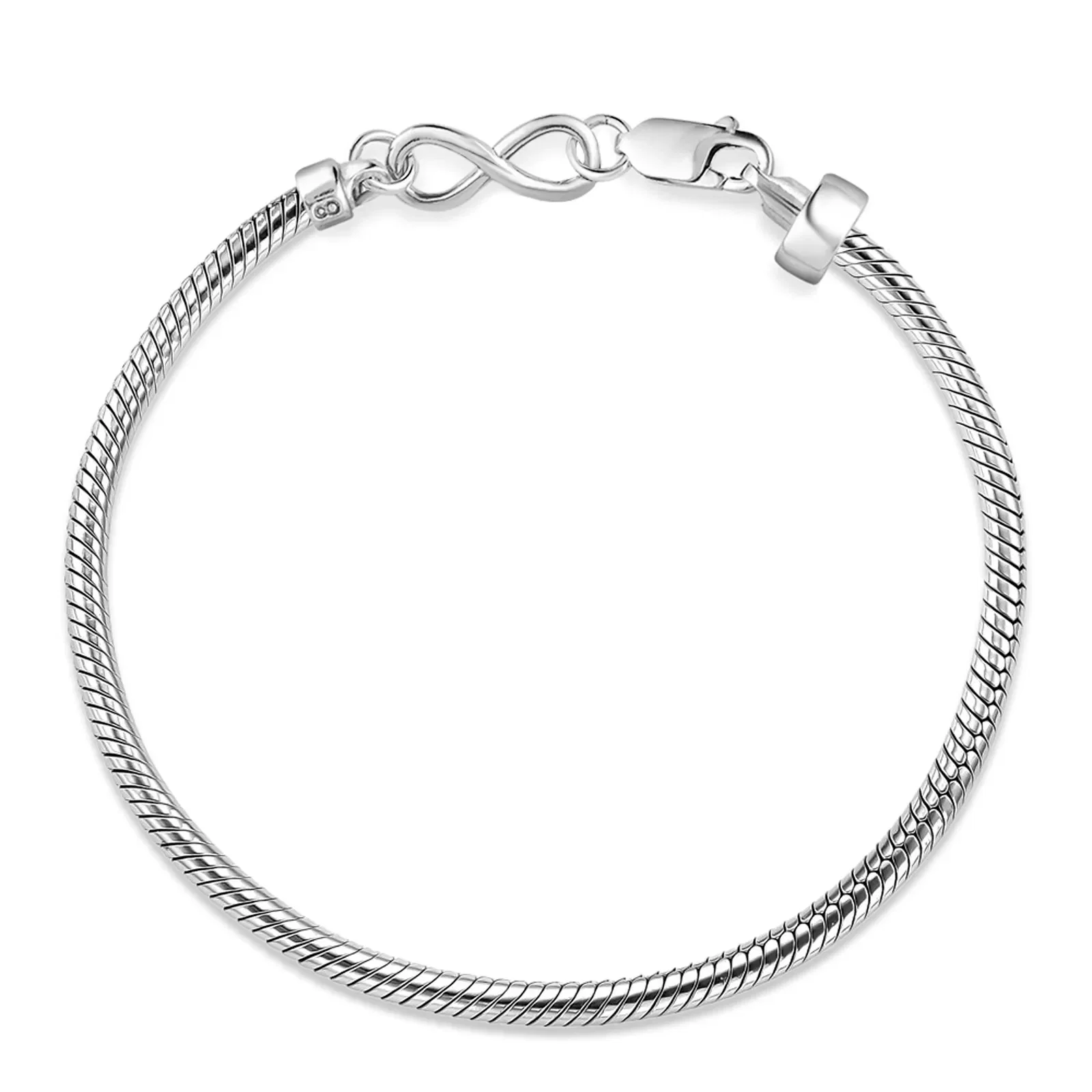 Pulseira Life Infinito em Prata 925 — imagem 1