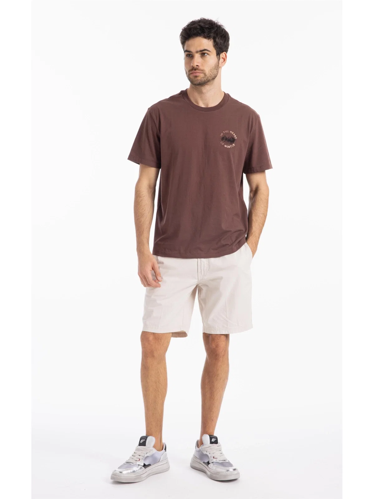 Bermuda Color Twill Classic Sandy