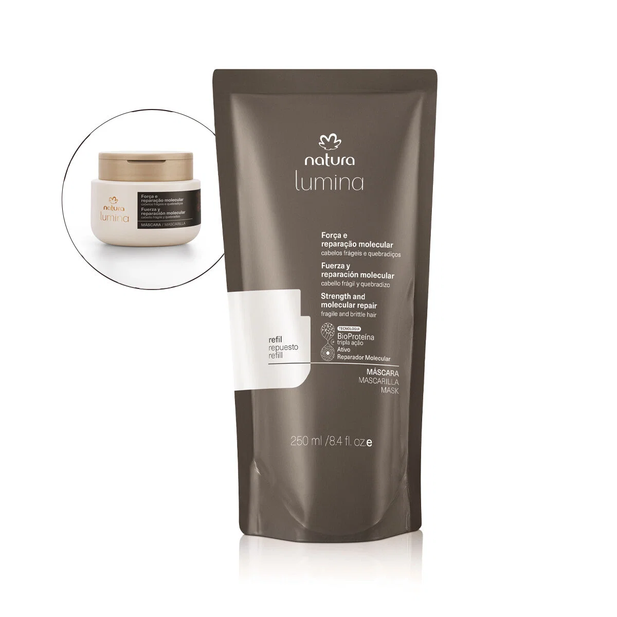 Refil Máscara Força e Reparação Molecular 250 ml