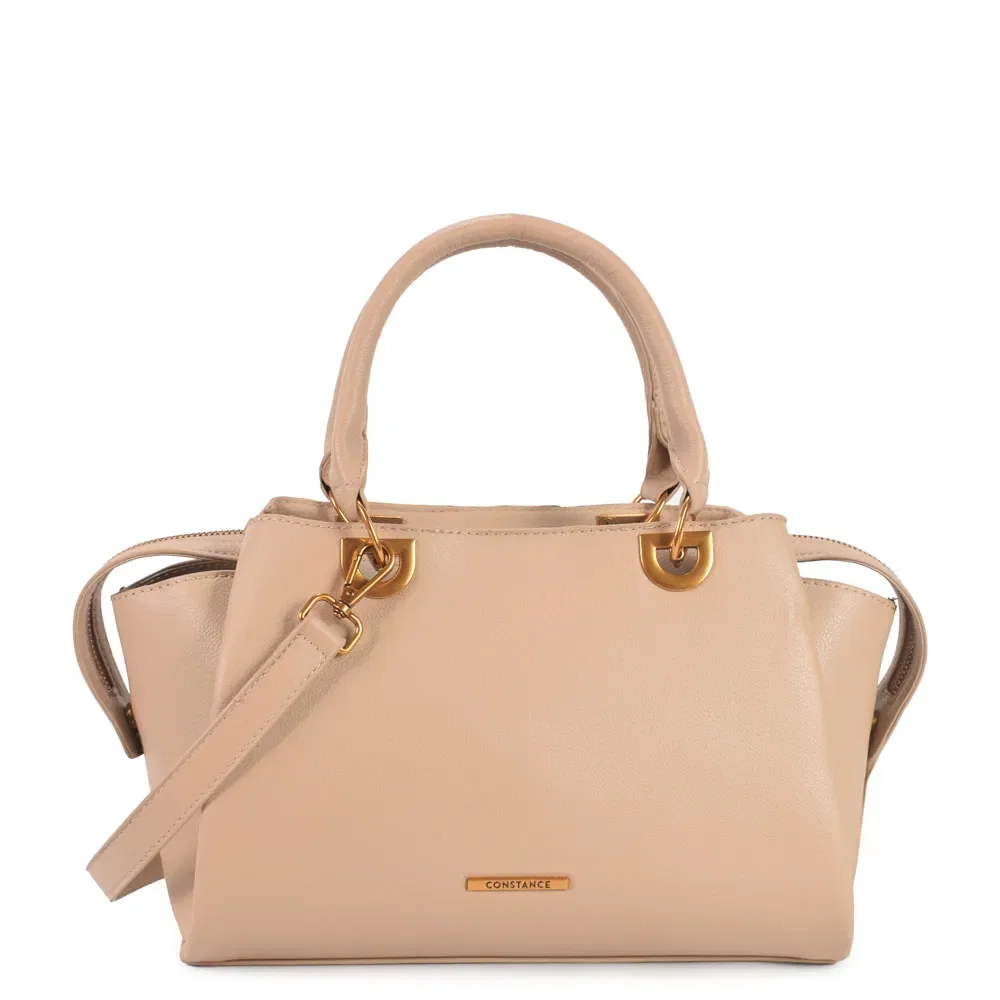 Bolsa Tote Ilhós Bege
