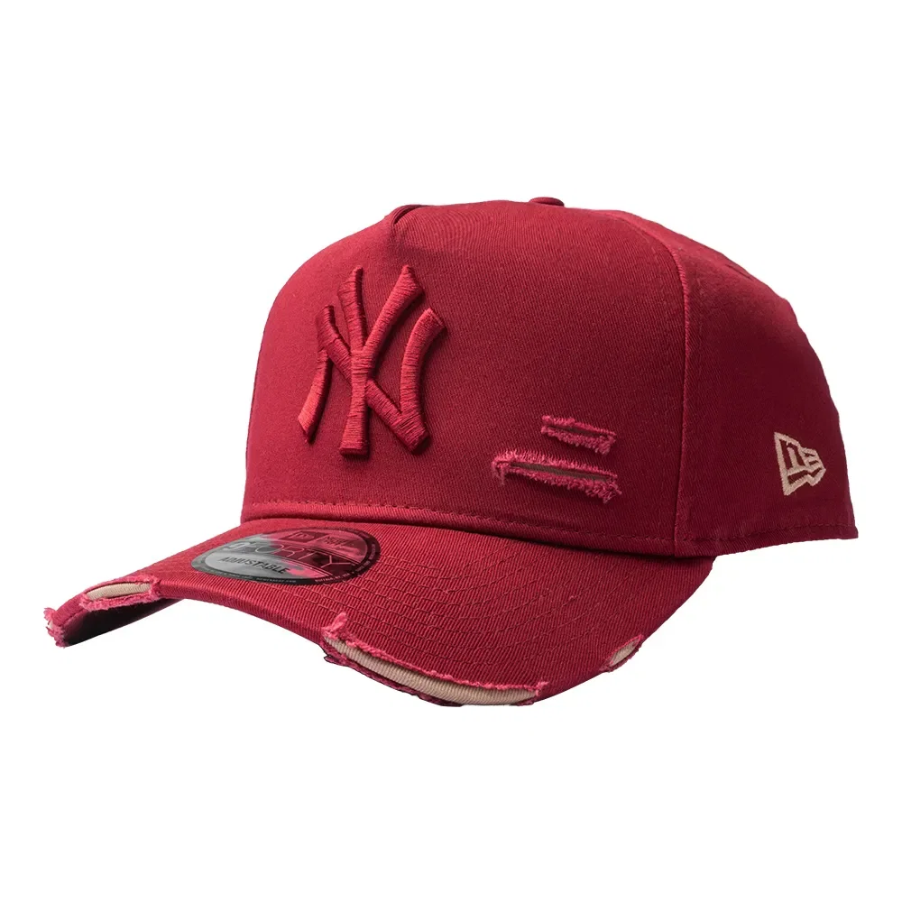 Boné New Era 9Forty Destroyed MLB New York Yankees Strapback — imagem 1